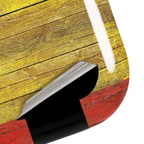 Spain Flag Dark Wood Galaxy Buds Pro Skin
